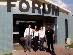 Juíza Maria das Graças conduz a edição do Justiça Itinerante em Itapaci