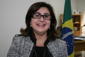 Juíza Antônia Helena Taveira, da 14ª Vara do Trabalho de Goiânia, estava representando a ouvidora do Tribunal, desembargadora Kathia Albuquerque