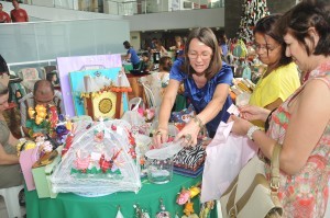 Bazar de natal funcionará até quinta-feira, 12/12, às 17h