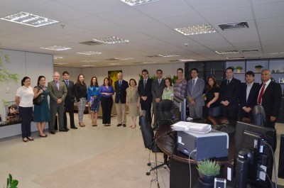 A primeira reunião dos trabalhos foi com a equipe do ministro-corregedor com os diretores das áreas que serão inspecionadas