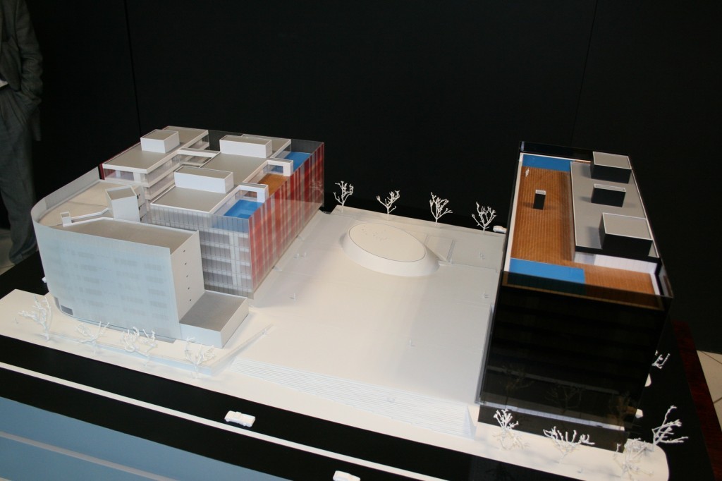 Maquete do Complexo Trabalhista de Goiânia