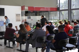 A Câmara de Conciliação de Goiânia fica no 2º andar do Fórum Trabalhista
