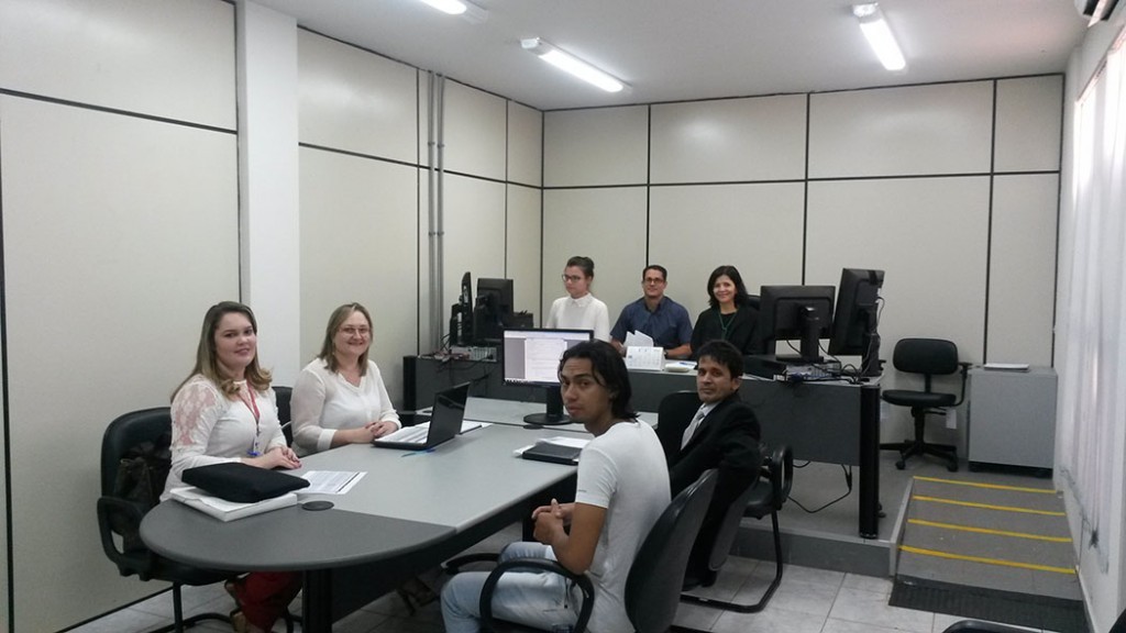 Juíza Virgilina conduz primeira audiência da 4ª VT de Rio Verde, instala no dia 1º de agosto deste ano