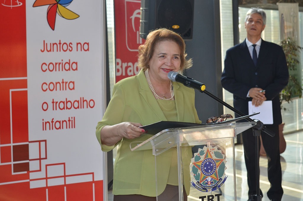 Presidente do TRT fala sobre a importância do esporte e da escola para a erradicação do trabalho infantil