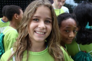 Deisy Barbosa, 10 anos, atleta.