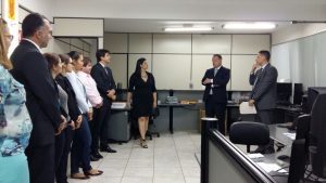 Juíza Samara e equipe 1ª VT