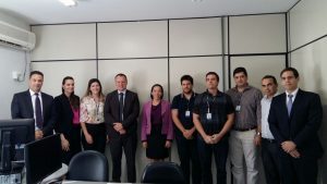 Juíza Valéria e a equipe da 3ª VT de Rio Verde