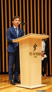 Desembargador Leonardo Trajano, ex-presidente do Coleprecor, faz pronunciamento.