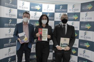 Juiz do Trablaho Radson Rangel, Juíza do Trabalho Wanda Ramos e desembargador Mário Bottazzo 