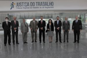 visita do desembargador-presidente do Tribunal Regional Federal da 1ª Região, desembargador I’talo Mendes
