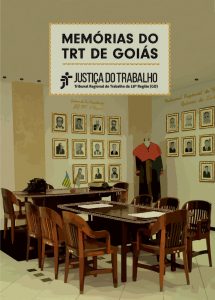 Capa do livro digital “Memórias do TRT-18”