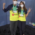 O presidente do TRT, desembargador Daniel Viana Júnior, reuniu-se com a delegação de atletas na tarde de segunda-feira