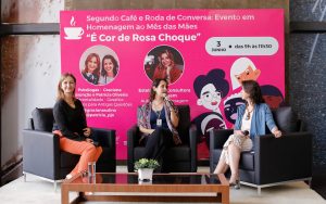 Evento Café e Roda de Conversa realizado no Espaço Congadas, no TRT da 18ª Região em Goiânia