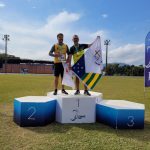 O presidente do TRT, desembargador Daniel Viana Júnior, reuniu-se com a delegação de atletas na tarde de segunda-feira