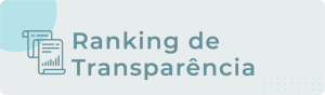 Arte gráfica digital nas cores cinza e ciano com o texto "Ranking de Transparência" e o desenho de documentos no canto esquerdo