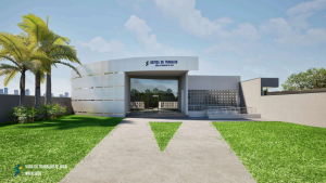 Projeto arquitetônico da nova sede da VT de Jataí