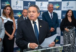Presidente do TRT-GO, desembargador Geraldo Nascimento