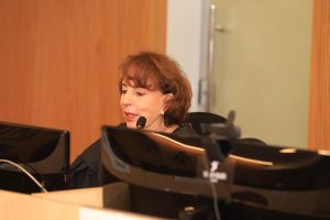 imagem mostra a desembargadora Kathia Albuquerque