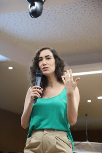 A psicóloga Alice Canuto enfatizou a importância do letramento para incluir de fato