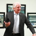 imagem mostra o Presidente do TRT-GO, desembargador Eugênio Cesário