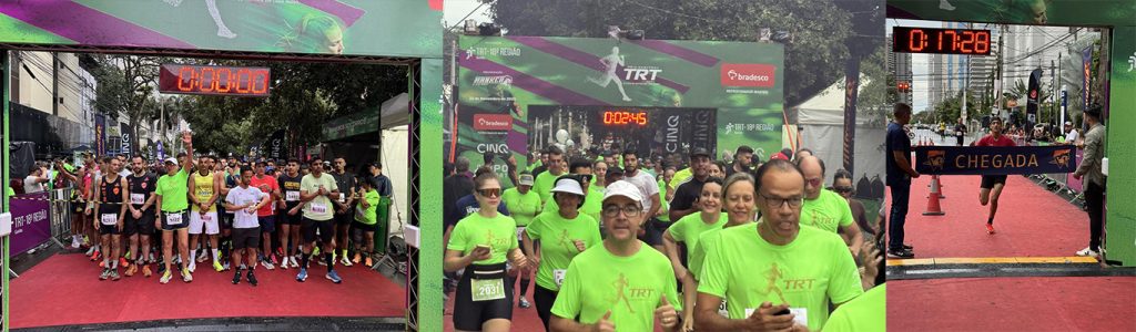 Largada Meia Maratona TRT Goiás